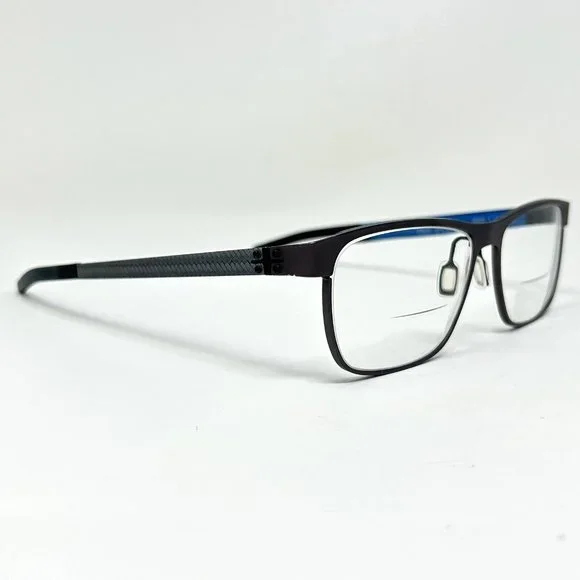 Blac Carbon by Bellinger House Villum Eyeglasses Frame Color StoneFiber 57-15